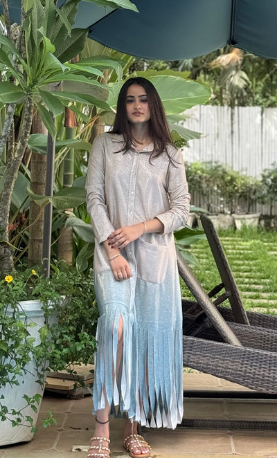 Shimmerwave Jacket Dress