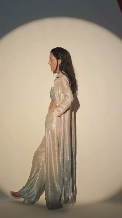 Shimmerwave Jacket Dress